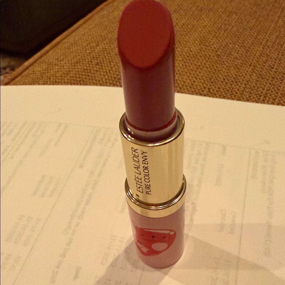 EsteeLauderPureColorEnvy SculptingLipstick Rebellious Rose#420NEW Unused Belgium